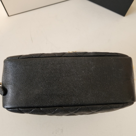 CHANEL Large Matelasse Caviar CC Zip Pouch Clutch Bag ENTRUPY COA - Picture 11 of 15